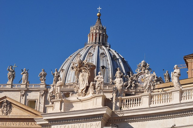 Bazylika św. Piotra w Watykanie (bici / Pixabay)