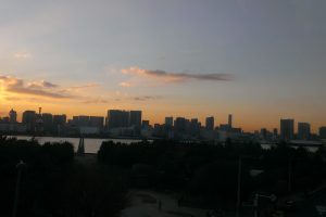 Panorama obrzeży Tokio (archiwum autorki)