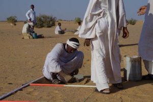 Zespół tworzyło także dwóch sudańskich naukowców delegowanych przez NCAM (fot.: Marta Osypińska)