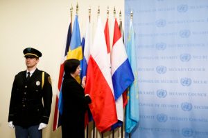 Polska flaga zawisła w siedzibie ONZ w Nowym Jorku