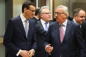 We wtorek premier Morawiecki spotkał się z przewodniczącym KE Junckerem
