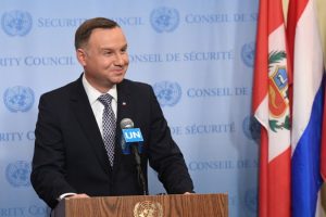 Prezydent: Liczę, że stanowisko sekretarza generalnego ONZ przypadnie Polsce