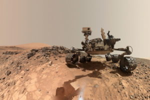 Łazik Curiosity znalazł w skałach na Marsie materię organiczną