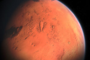 W 2015 r. pierwsze wyniki badań z laboratorium SAM na pokładzie Curiosity wskazywały, że cząsteczki organiczne jednak na Marsie występują. Na zdjęciu Mars (Aynur_zakirov / <a href="https://pixabay.com/pl/mars-ziemi-planeta-kosmos-2051748/">Pixabay</a>)