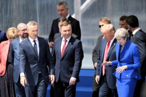 Krzysztof Szczerski: prezydent Andrzej Duda rozmawiał z prezydentem Donaldem Trumpem podczas szczytu NATO