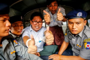 Birma: Dziennikarze agencji Reutera skazani na 7 lat więzienia