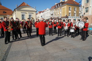 W marszu uczestniczyła także Miejska Orkiestra Dęta (dzięki uprzejmości Moniki Mróz, rzecznika prasowego BCO)