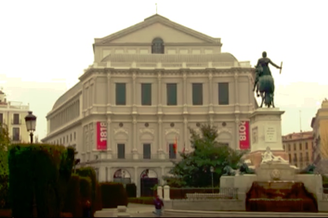 Teatro Real – Teatr Królewski w Madrycie, Hiszpania (screen z materiału NTD TV)