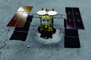 Sonda Hayabusa 2 wylądowała na asteroidzie Ryugu – podała Japońska Agencja Badań Kosmicznych