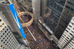 Hongkong: Prawie dwa miliony osób protestowały przeciw ekstradycji do Chin