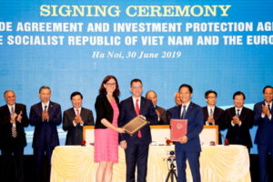 W Hanoi podpisano Umowę o wolnym handlu między UE i Wietnamem
