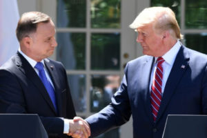 Prezydenci Trump i Duda podpisali deklarację mającą na celu zwiększenie obecności wojskowej USA w Polsce