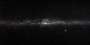 „Panorama” Drogi Mlecznej widzianej z Ziemi (<a href="https://pl.wikipedia.org/wiki/Europejskie_Obserwatorium_Po%C5%82udniowe ">Europejskie Obserwatorium Południowe, ESO</a>)<br/>(<a href="https://www.eso.org/public/images/eso0932a/">ESO/S. Brunier</a>, CC BY 4.0 / <a href="https://commons.wikimedia.org/w/index.php?curid=9559670">Wikimedia</a>)
