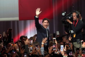 Liberałowie wygrali wybory parlamentarne w Kanadzie, Trudeau pozostanie premierem