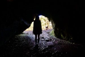 W jaskini Dziura, Tatry, 2019 r. (archiwum autorki)