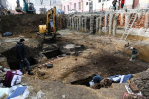 W Krośnie odkryto cztery późnośredniowieczne studnie
