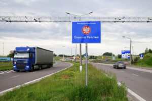 Polsko-litewskie przejście graniczne w Budzisku, 12.06.2020 r. (Michał Zieliński / PAP)