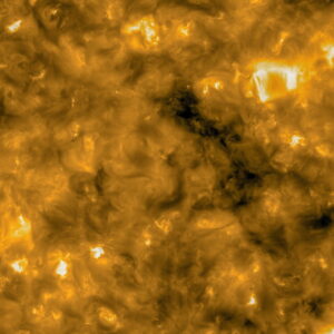 Zdjęcie udostępnione 16.07.2020 r. przez zespół Solar Orbiter / EUI Team (ESA i NASA) przedstawia Słońce widziane z najmniejszej jak do tej pory odległości, na jaką zbliżyła się sonda Solar Orbiter, czyli 77 mln km (SOLAR ORBITER/EUI TEAM HANDOUT/PAP/EPA)