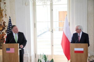 Minister spraw zagranicznych i sekretarz stanu USA o obecności wojsk USA w Polsce i wyborach na Białorusi