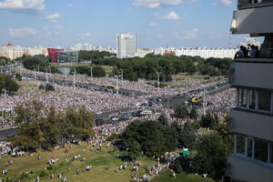 Wielka manifestacja w niedzielę w Mińsku na Białorusi, pokojowe protesty odbyły się także w innych miastach