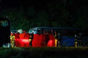 W wypadku drogowym na Śląsku zginęło 9 osób, 7 odnioslo obrażenia