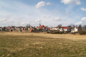 Panorama miasta Skarszewy, województwo pomorskie (Piastun - praca własna, praca własna przesyłającego / <a href="https://commons.wikimedia.org/w/index.php?curid=6097285">domena publiczna</a>)
