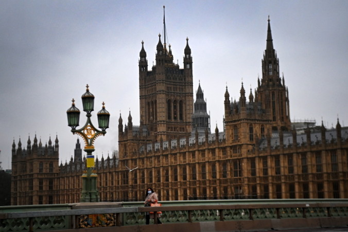 Pałac Westminsterski, siedziba brytyjskiego Parlamentu, Londyn, Wielka Brytania, 29.12.2020 r.<br/>(ANDY RAIN/PAP/EPA)