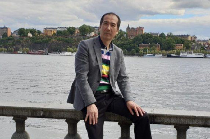 Li Zhihui, obywatel Szwecji, w Sztokholmie (archiwum prywatne)