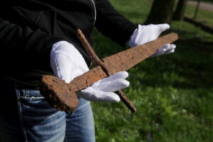 Pasjonat historii znalazł miecz, prawdopodobnie z bitwy pod Grunwaldem