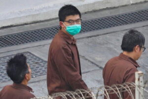 Hongkoński demokrata Joshua Wong skazany na kolejne 10 miesięcy więzienia