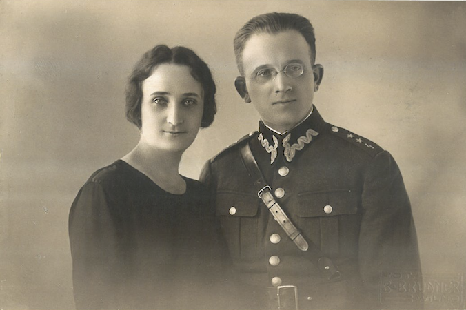 Halina Furowiczówna i Oskar Emil Lange, Wilno 1927 r. (dzięki uprzejmości p. Janusza Langego)