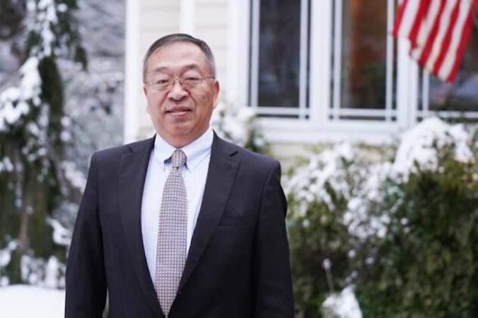 Miles Yu, senior fellow w Hudson Institute, główny doradca ds. Chin byłego sekretarza stanu USA Mike’a Pompeo, Annapolis w Maryland, 11.02.2021 r. (Tal Atzmon / The Epoch Times)