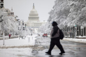 Burza śnieżna sparaliżowała Waszyngton