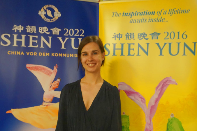 Pani Paulina Lipska oglądała przedstawienie Shen Yun Performing Arts w lubelskim Centrum Spotkania Kultur, 19.05.2022 r. (The Epoch Times)