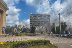 Rosyjskie rakiety uderzyły w centrum ukraińskiego miasta Winnica