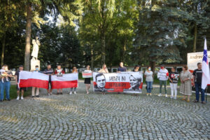 Akcja solidarnościowa z prześladowanymi liderami Związku Polaków na Białorusi