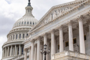 Kapitol Stanów Zjednoczonych na Capitol Hill w Waszyngtonie, D.C., 6.08.2022 r. (Anna Rose Layden / Getty Images)
