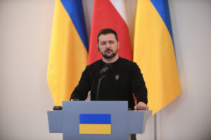 Prezydent Zełenski do Polaków: Dziękuję za ciepło, z jakim przyjęliście Ukraińców