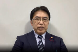 Hiroaki Maruyama, przedstawiciel lokalnej grupy radnych w Japońskim Stowarzyszeniu na rzecz Zbadania Transplantacji Narządów w Chinach (dzięki uprzejmości Hiroakiego Maruyamy)