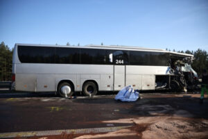 W wypadku polskiego autokaru w Brandenburgii poszkodowanych zostało ponad 50 osób