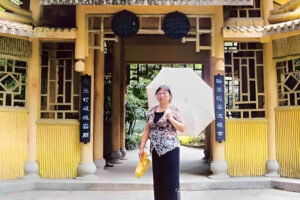 Liu Aihua, matka Stevena Wanga, w Liuzhou, prowincja Guangxi, Chiny, 2007 r. W marcu 2023 r. Liu została skazana w Chinach za swoją wiarę na 4 lata więzienia (fot. dzięki uprzejmości Stevena Wanga)