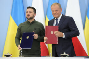 Premier Tusk oraz prezydent Zełenski podpisali umowę o bezpieczeństwie między Polską a Ukrainą