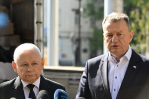 Pierwszy transport z pomocą dla powodzian wyruszył, nasza zbiórka trwa – mówi Jarosław Kaczyński