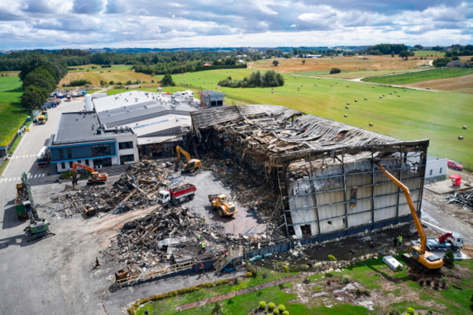 Zrobimy wszystko, by odnaleźć strażaka zaginionego podczas pożaru – mówi zastępca komendanta głównego PSP