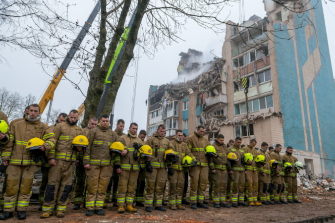 Dziennikarka o akcji ratunkowej w Tarnopolu na zachodzie Ukrainy po rosyjskim ataku