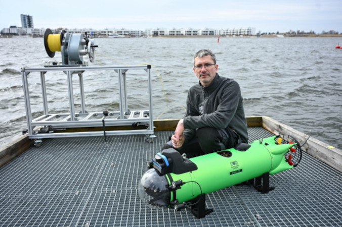 W Gdańsku przeprowadzono pierwszy test podwodnego pojazdu inspekcyjnego „Pirania”