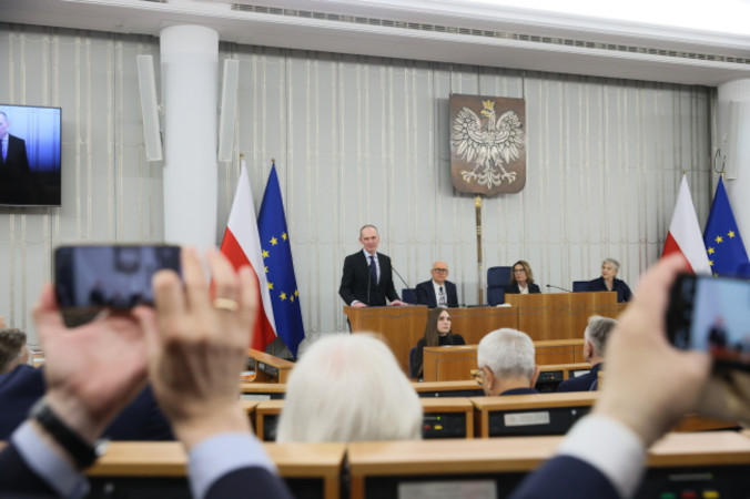Poczobut w Senacie: Ponad podziałami jesteśmy jednym narodem, warto o tym pamiętać w szarej, kłótliwej codzienności