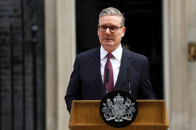 Premier Wielkiej Brytanii Keir Starmer ogłasza rezygnację