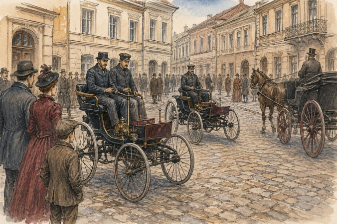 Pierwszy samochód w Warszawie – 130 lat temu był bardziej przyjazny niż transport konny